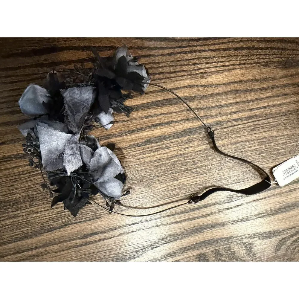 Gucci Embellished Headband Silk Floral $1150 NWT